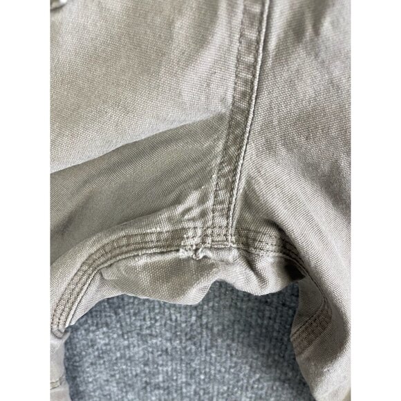 Mountain Khakis Classic Fit Pants Men's 38 x 30 Green/Beige Canvas Work Stretch - Picture 10 of 11